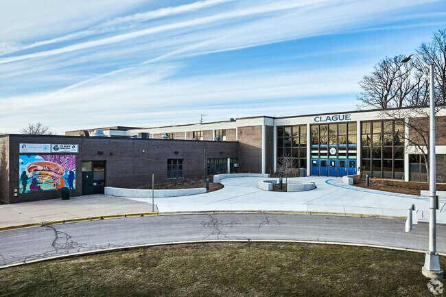 Clague Middle School challenges students by offering an all-encompassing curriculum.