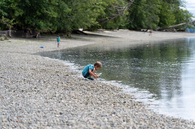 A day at the beach is always a possibility in Hanna Place.