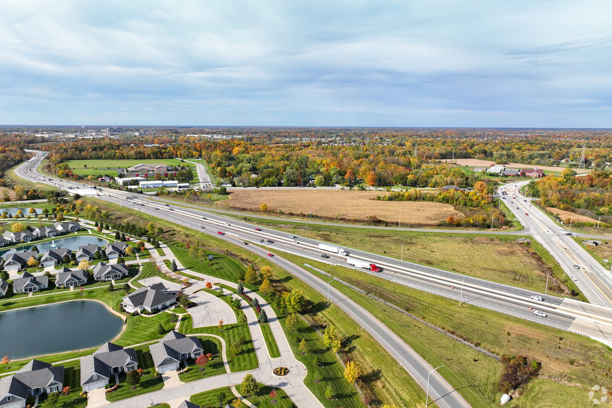 Highway 469 runs directly by Concord Hills which gives easy access to residents