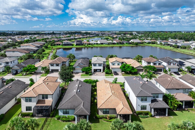 Three Oaks features several subdivisions offering uniquely styled homes and scenic views.