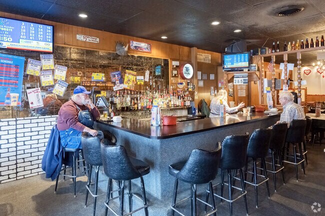 Meals or drinks are the best with the congenial atmosphere at Belle View East in the Falconer part of Ellicott.