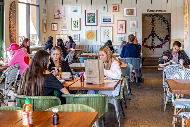 Discover healthy food options at Flower Child, near Newport North.