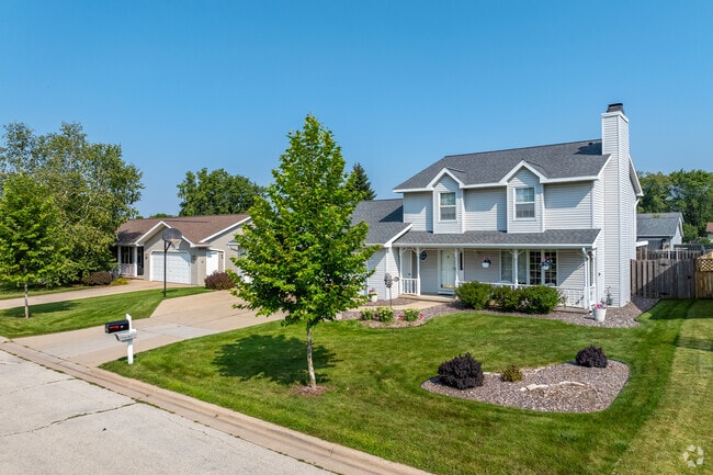 Colonial homes are also found in the Wilder Park neighborhood.