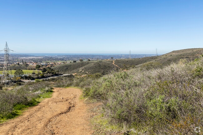 Taking a hike at the Black Mountain trail in Rancho Peñasquitos