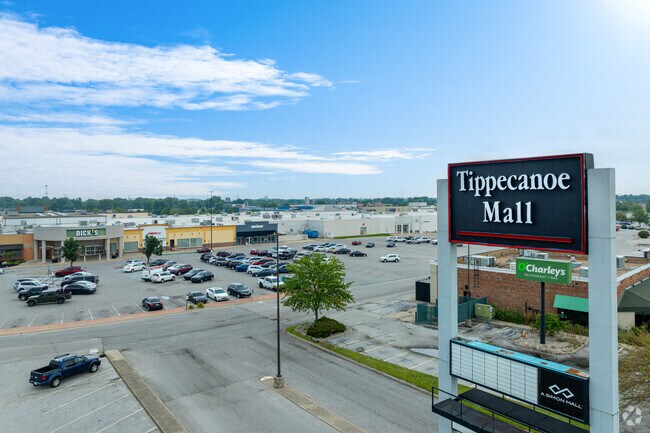 Edgelea shoppers will find national brand stores at the Tippecanoe Mall.