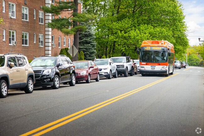 Public transportation is available in Roslyn Heights.
