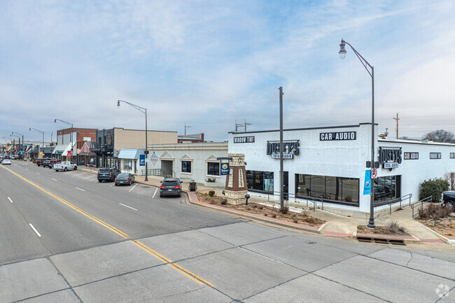Main street Weatherford offers a multitude of shopping options for  its residents.