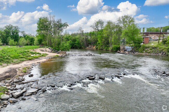 The Dan River at Madison River Park is a popular destination for water enthusiasts in the Madison neighborhood.