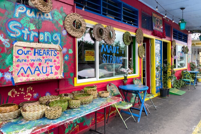 Pele's Kitchen lies in the heart of Pahoa.