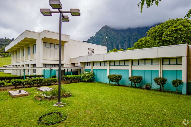 Ahuimanu Elementary educates some of Kahaluʻu's youngest residents on its campus in Kaneohe.