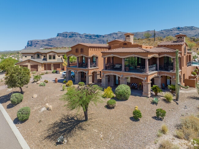 Spacious luxury estates are a common option for buyers in Gold Canyon.