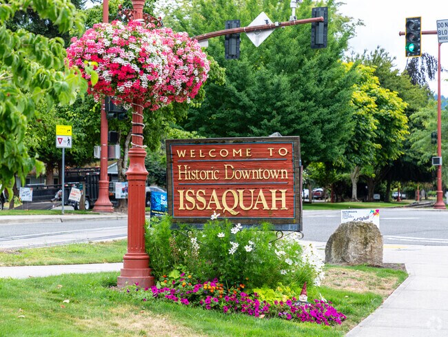 Signage For Olde Towne Issaquah.