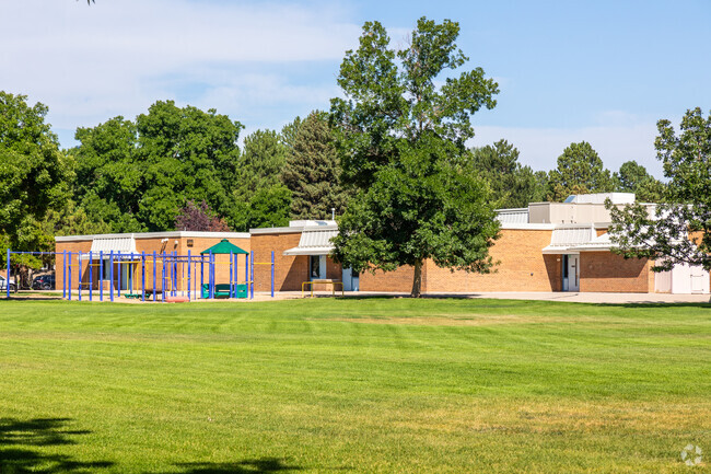 Riffenburgh Elementary has spacious play areas.