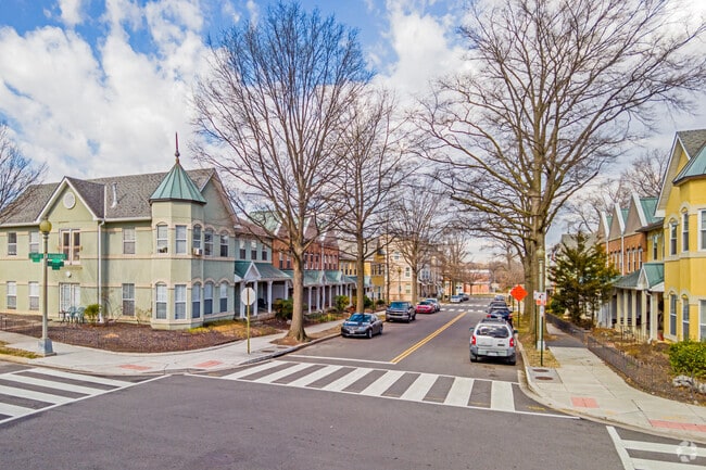 Mayfair offers wide streets and sidewalks making driving and walking a breeze.