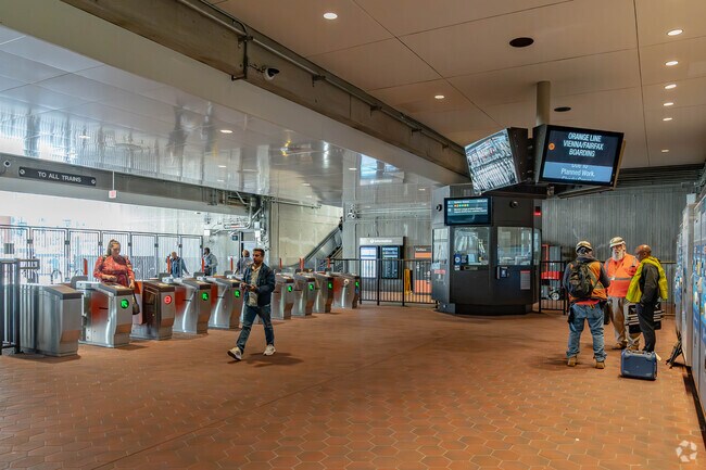 New Carrolton Station connects Woodmore residents to the Greater Washington area.