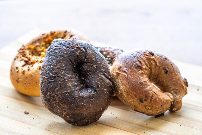 Kaufman's Bagel and Delicatessen in the Southwest Skokie neighborhood offers a variety of foods.