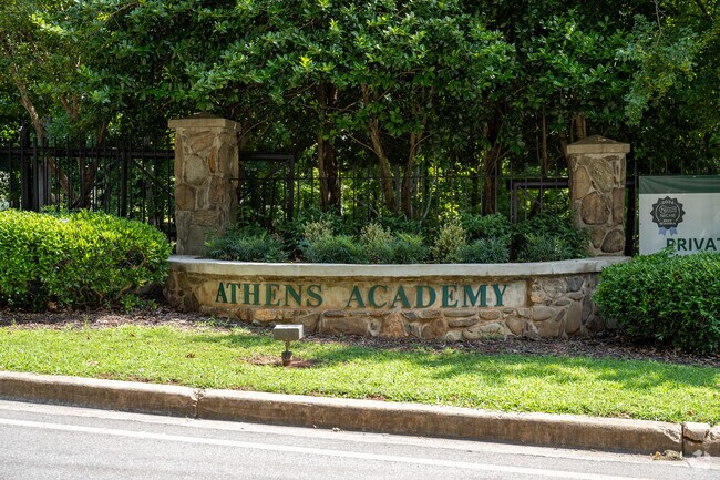 Athens Academy is a highly rated private school found just outside Athens.