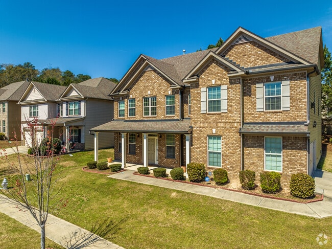 Unique contemporary homes line the streets of Lawrenceville.