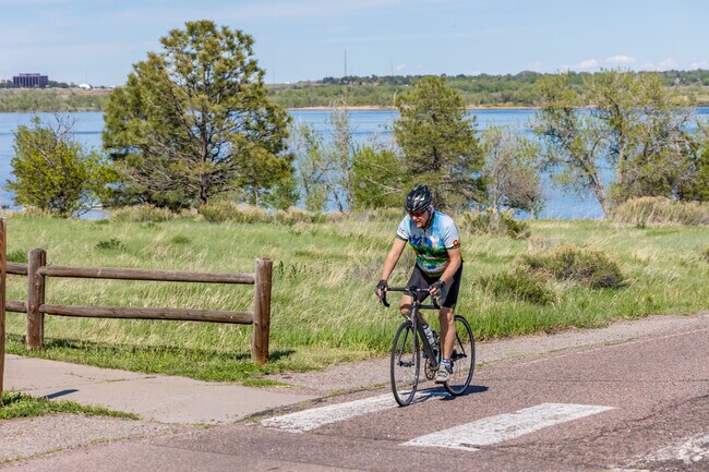 Cherry Creek State Park encompasses 4,000 acres and 40 miles of trails.