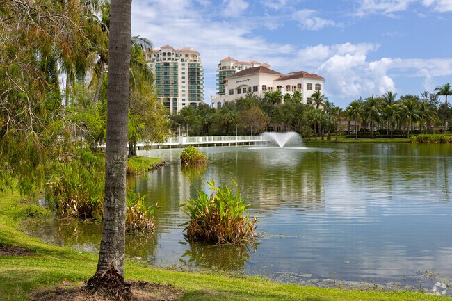 You will have beautiful natural surroundings in the Downtown Palm Beach Gardens neighborhood.