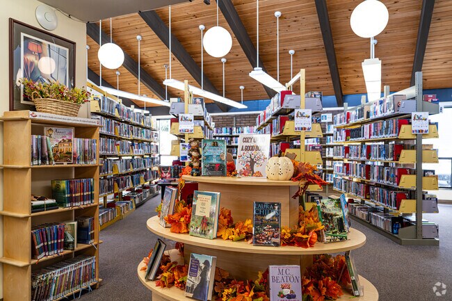 Residents are able to participate in craft workshops at Sheridan Public Library.