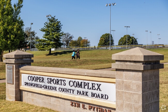 Cooper Sports Complex appeals to residents of all ages and interests.