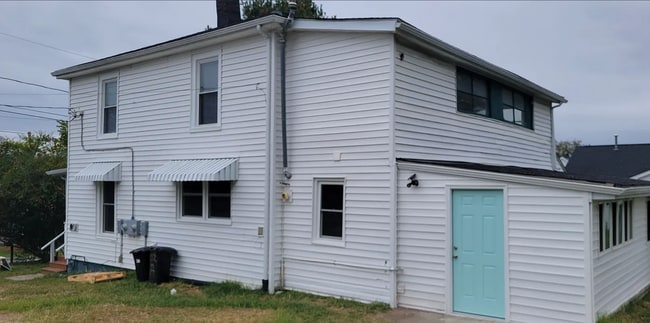 Side of House - Unit B Entry