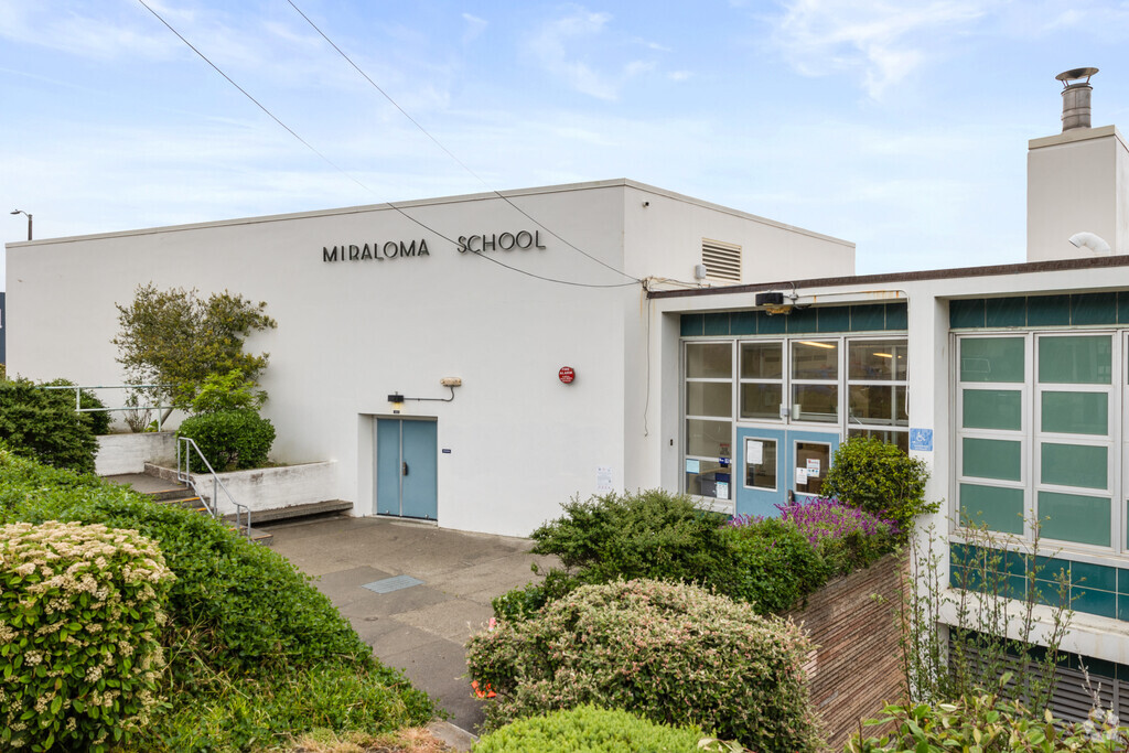 Miraloma Elementary School near St. Francis Wood.