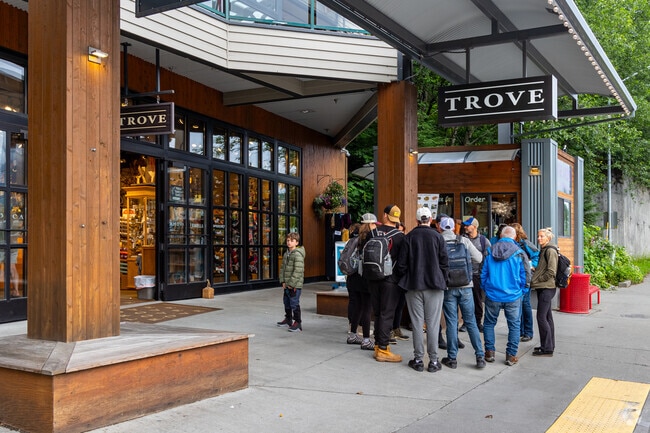 Shop a diverse selection of clothing and jewelry at Trove, located near North Douglas.