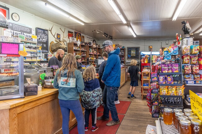 The Corbett Country Market is a gas station and convenience store serving the community of Corbett in NEMCCA.