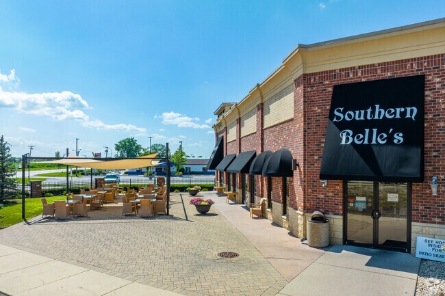 Southern Belle's in West Plainfield offers outdoor seating in warmer months.