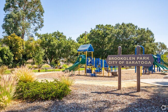 Brookglen Park in West San Jose is a quiet neighborhood enclave.