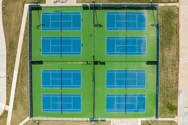 Little Elm High School tennis courts