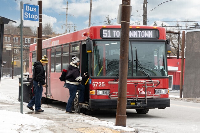 The 51 travels Brownsville Road from Brentwood through Mount Oliver down to the Southside.