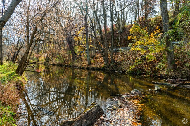 Creeks wind through Pike Township, adding a peaceful touch to the landscape.