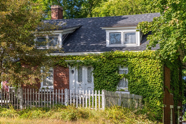 Cape Cod style homes are common in the town of Veazie.