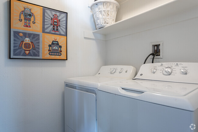 2BR, 2BA - 850SF - Laundry Room