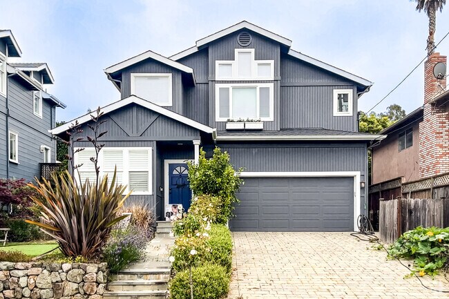 New Traditional Homes, most with two-car garages are scattered throughout El Granada.