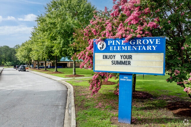 Pine Grove Elementary in Saint Andrews holds a C rating on Niche.
