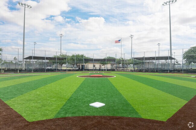 Baseball fields at the Edinburg Municipal Park just underwent renovations.