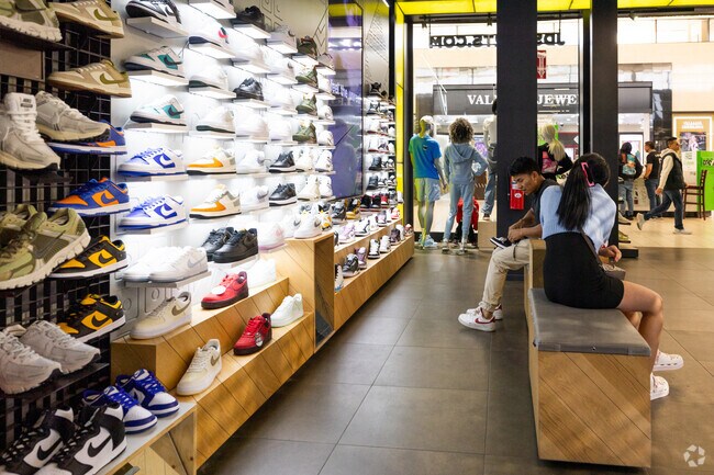 The Serramonte Center near Avalon is the perfect place to get a new pair of shoes.