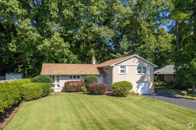 A lovely split level home backing up to a wooded area in Carrcroft.