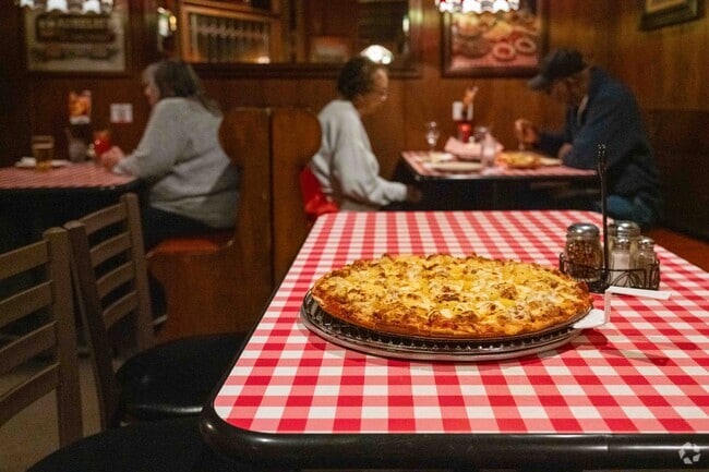 Enjoy a delicious pizza from the original Aurelio’s Pizza located in Homewood, IL.