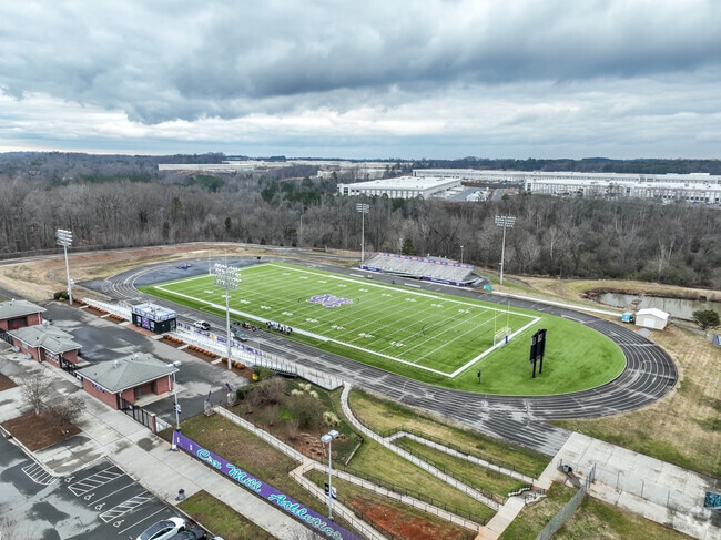 Football Friday Nights are big at Cox Mill High School in Concord.