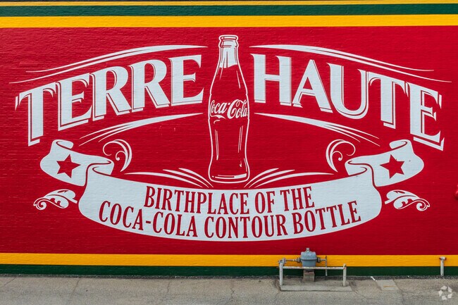 Downtown Terre Haute is a 5-minute drive from Southland-Sarah Scott.