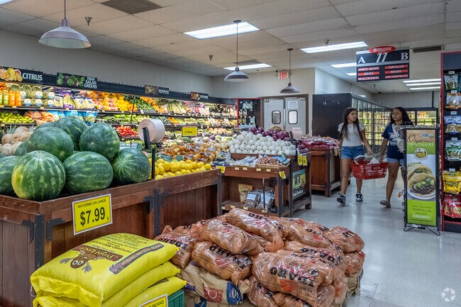Fresh produce is available at State Foods Supermarket in Bonadelle Ranchos.