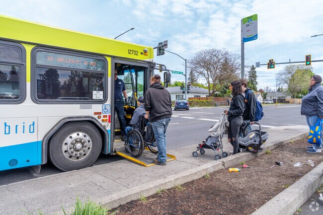 Northwest Spokane provides ample public transportation options.