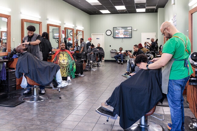 Crown Royal Barbers in Glenarden provides family-friendly grooming services.