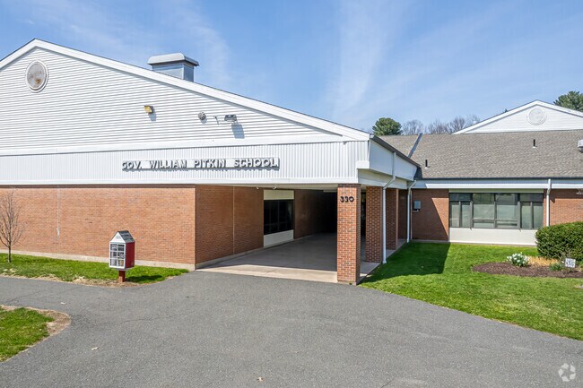 Governor William Pitkin School offers a side entrance.