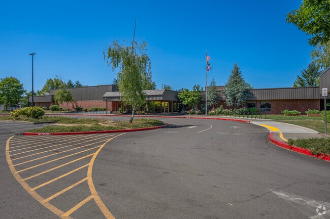 L.C. Tobias Elementary School serves students in Aloha, Oregon.